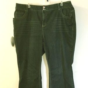 T3 Bootcut Jeans, dark wash - Size 28S